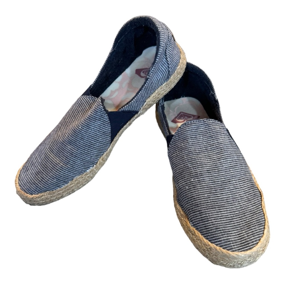 ROXY Women’s Size 6.5 Brayden Jute Beach/Boat Slip On Shoes